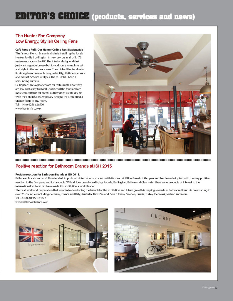 GS Magazine Editors Choice May 15
