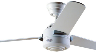 Hunter Carera Ceiling Fan In Brushed Nickel, With Free Light Kit And Drop Rod - Bargain 70% off!