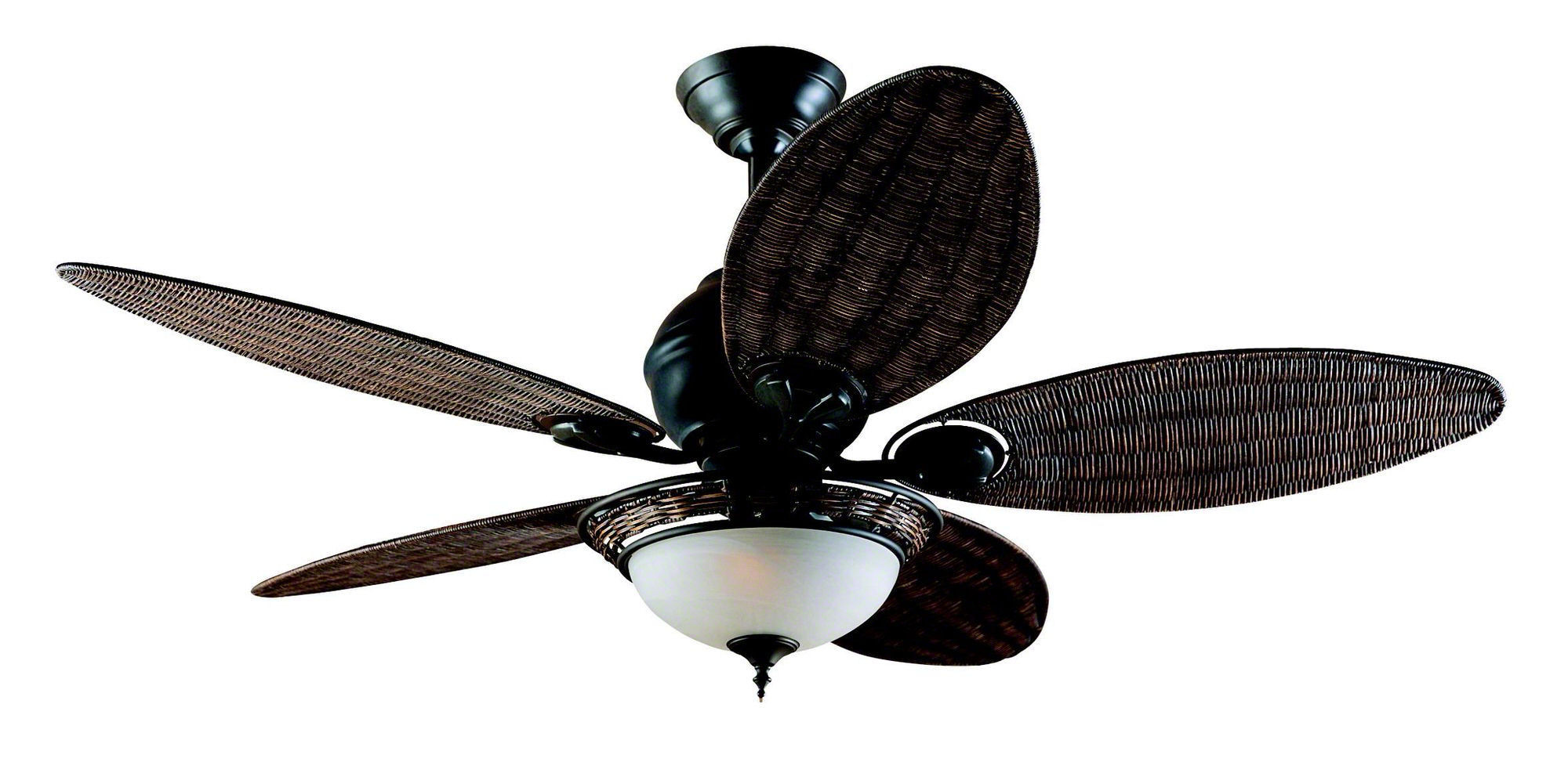 Hunter Caribbean Breeze Ceiling Fan In Weathered Bronze