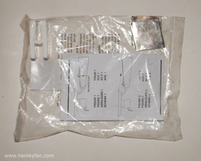 Universal Ceiling Fan AntiWobble Balancing Kit