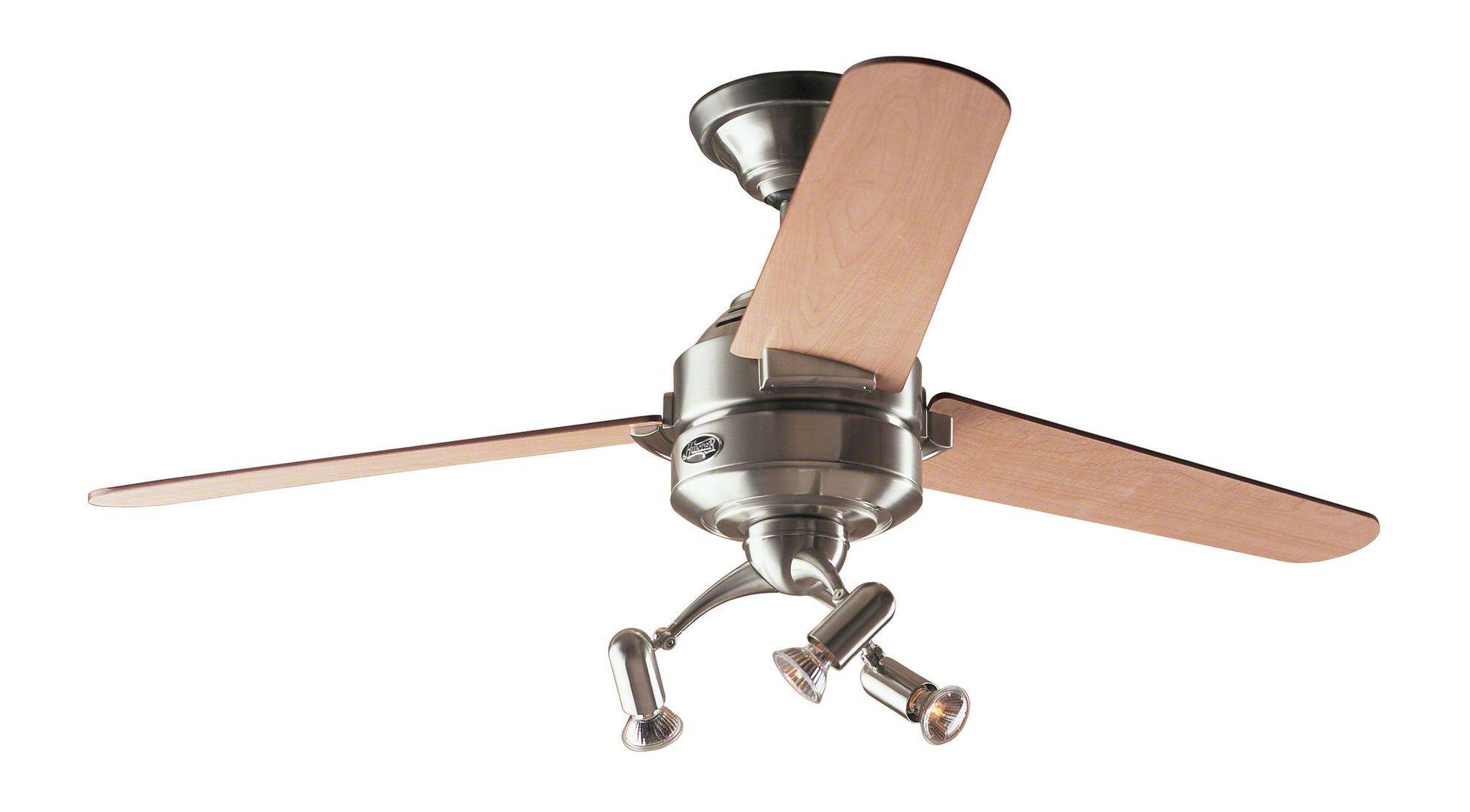 Hunter Carera Ceiling Fan In Brushed Nickel With Light Kit Drop Rod And Remote Special Bundle