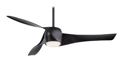 Minka Aire Artemis Ceiling Fan with Light and Remote, 58