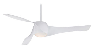 Minka Aire Artemis Ceiling Fan with Light and Remote, 58"/147cm 240v, Lifetime Warranty