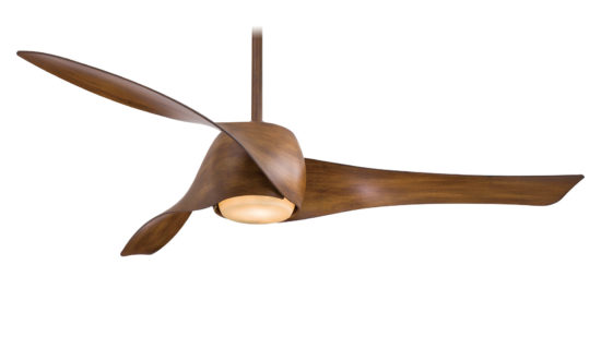 Minka Aire Artemis Ceiling Fan with Light and Remote, 58"/147cm 240v, Lifetime Warranty