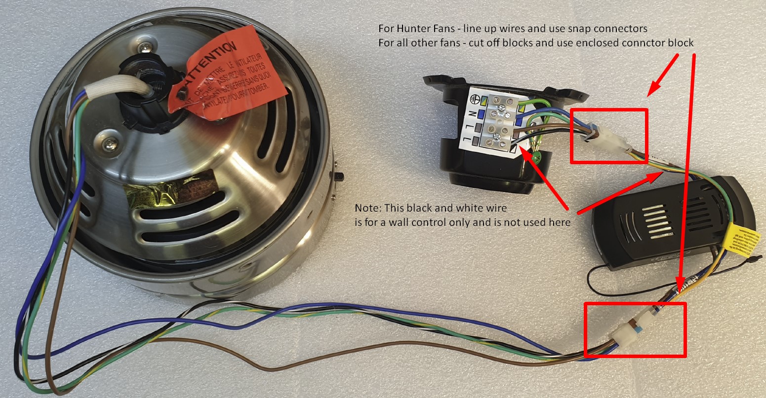 Wiring A Hunter Ceiling Fan With Remote Shelly Lighting