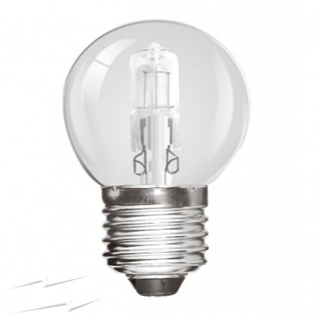 E27 Standard ECO Halogène Claire 28w=35w 230/240v