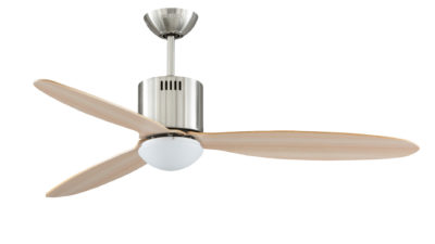 MrKen CAN 3D Simple - Low Energy 52"/132cm DC Ceiling fan with LED Light