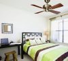 hunter_bayport_ceiling_fan_henleyfan_AB_bedroom