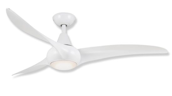 Minka Aire 52 132cm Light Wave Ceiling Fan With Led And Remote Control Lifetime Warranty - 44 Minka Aire Light Wave White Led Ceiling Fan
