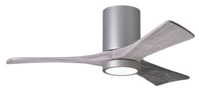 Matthews Irene 3H Hugger with LED Light 42",52",60"- Low Energy DC Ceiling Fan, Lifetime Warranty
