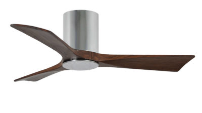 Matthews Irene 3H Hugger with LED Light 42",52",60"- Low Energy DC Ceiling Fan, with Remote, Lifetime Warranty