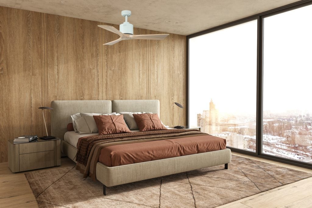 Modern,Scandinavian,And,Japandi,Style,Bedroom,Interior,Design,With,Bed