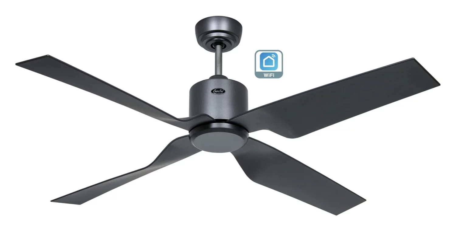 CasaFan Eco Dynamix II WiFi 132cm DC Ceiling Fan, 25 Year Warranty