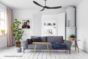 Henley_Zephyr_ceiling_fan_152_BN-BL_ROOM